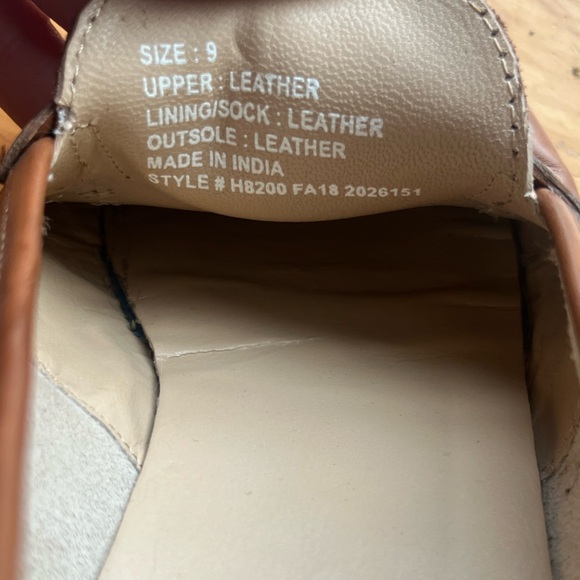 Brown leather J. Crew Loafers - Picture 5 of 6